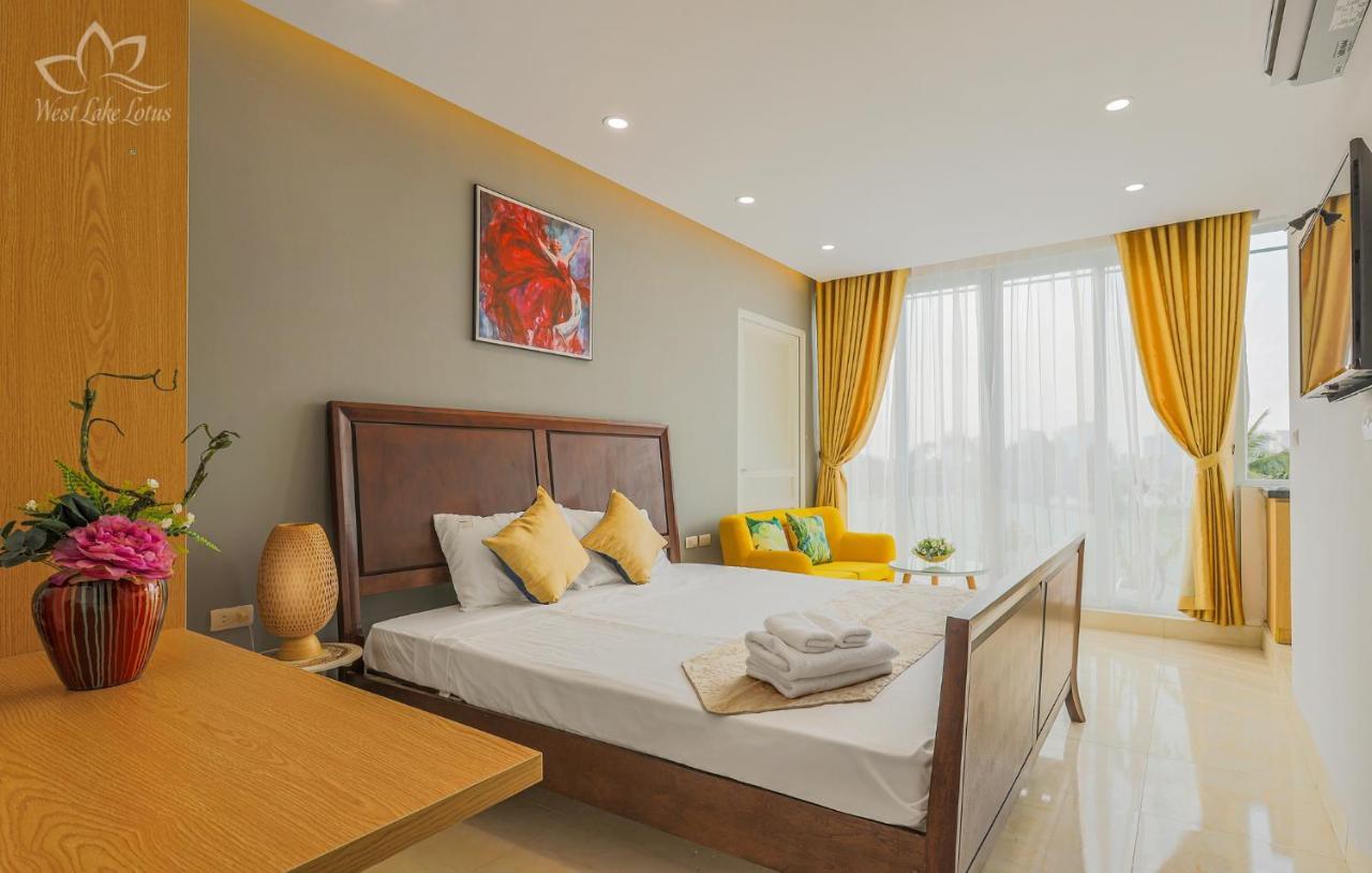 The Lakeview - West Lake Lotus Apartments Hanói Exterior foto