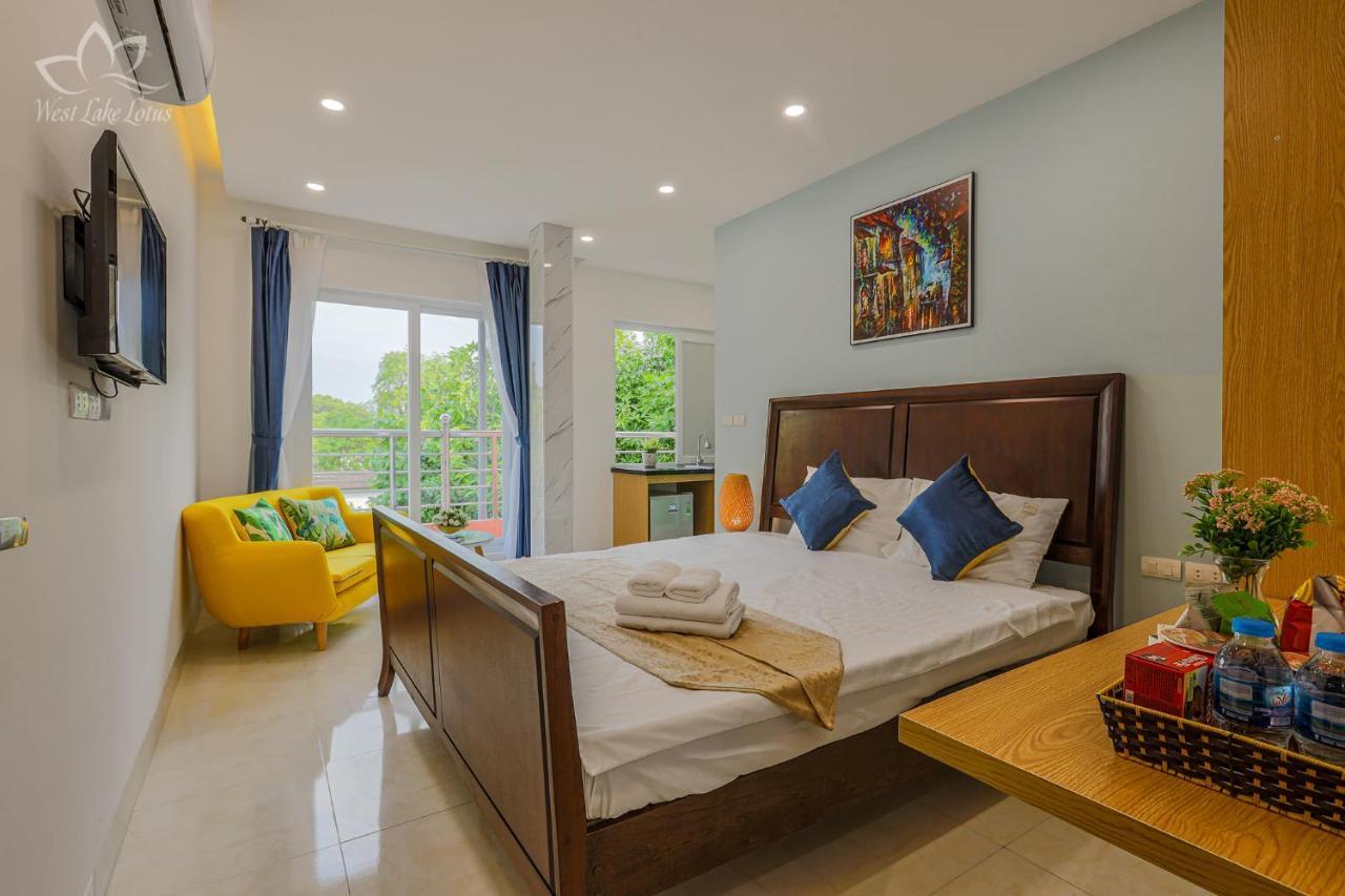 The Lakeview - West Lake Lotus Apartments Hanói Exterior foto
